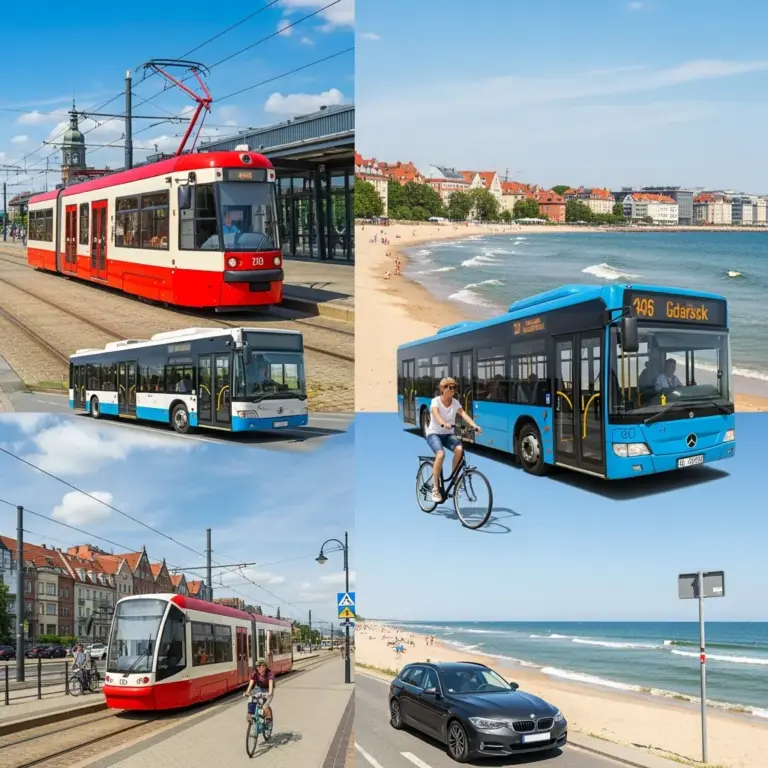 Jak Dojechać Z Dworca W Gdańsku Na Plażę