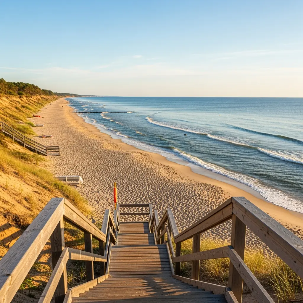 Rewal Zejście Na Plażę