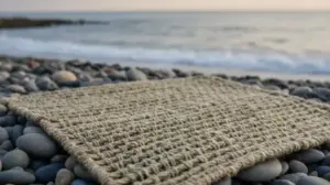 mata na plaże kamienista