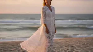 Sukienka Ażurowa Na Plażę sukienka ażurowa na plaże