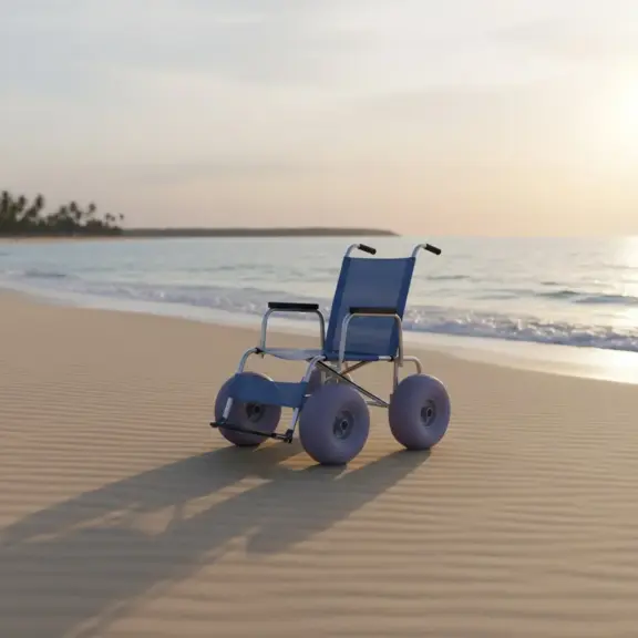 wozek na plaże