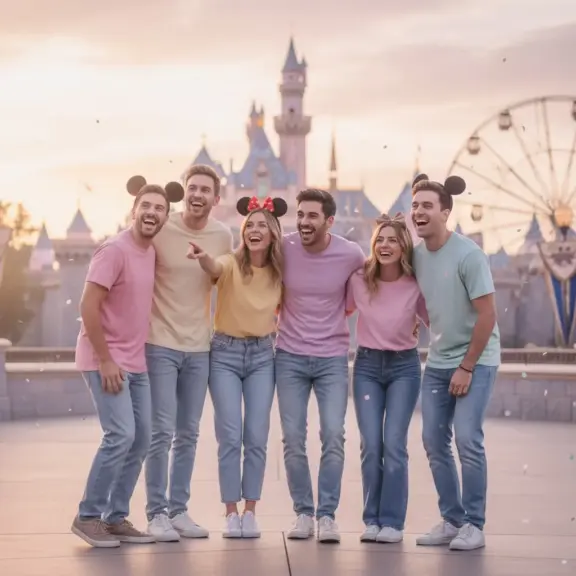 wycieczka do disneylandu