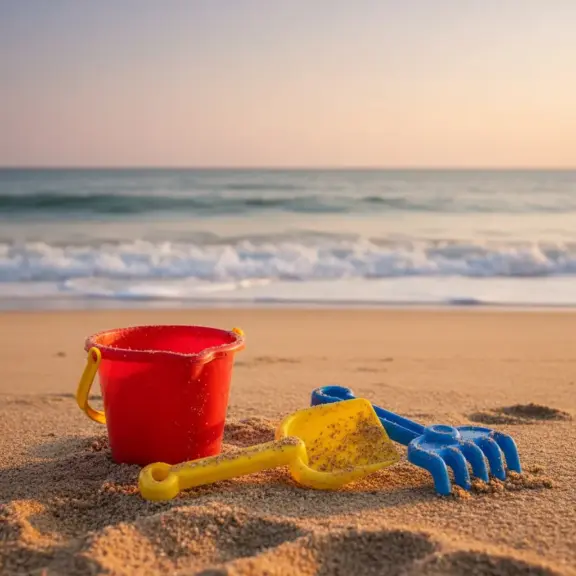 zabawki na plaże